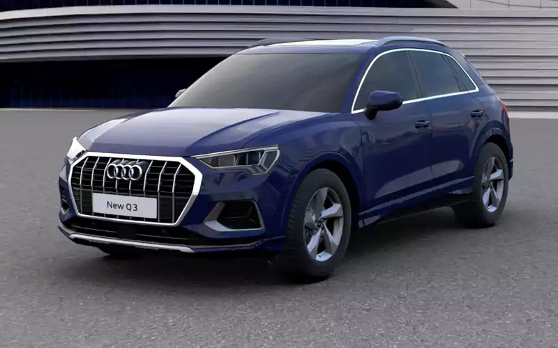 Q3 Facelift Navarra Blue Metallic